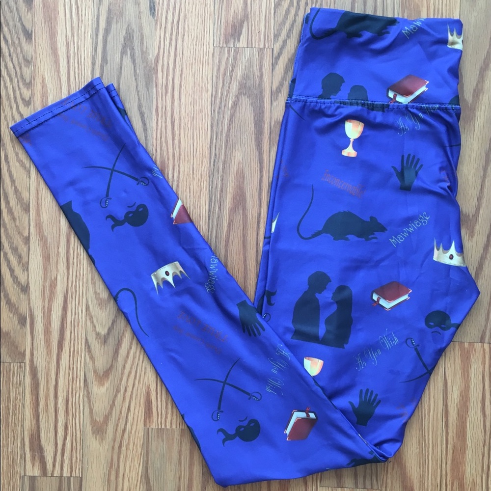 As You Wish leggings- The Princess Bride inspired